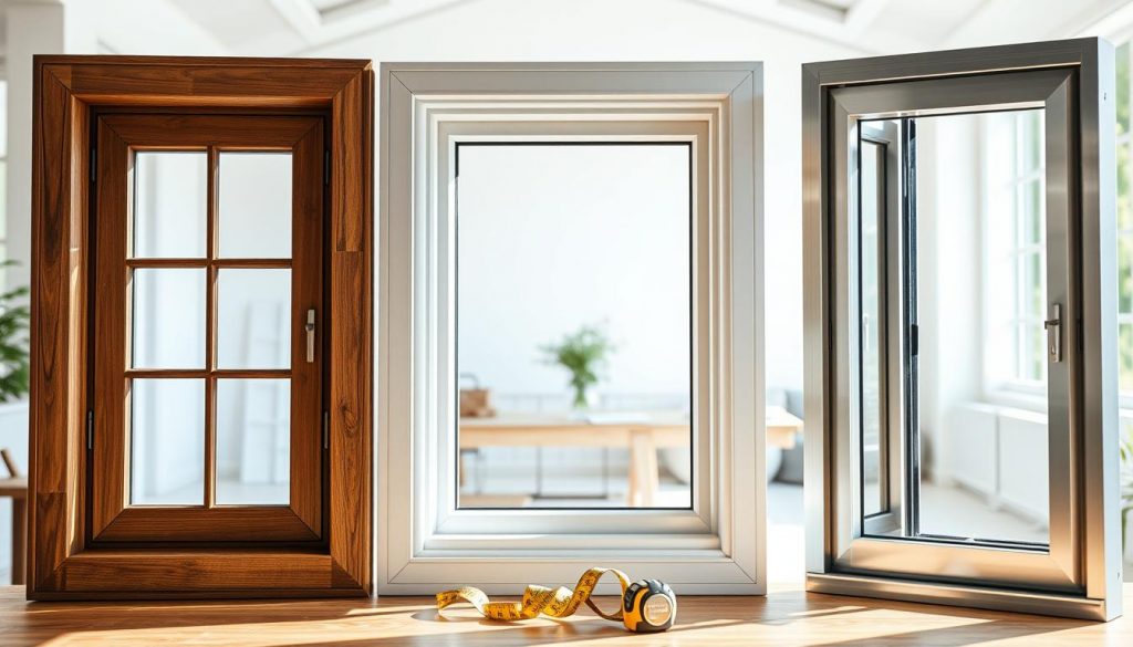 Fenster Materialien Vergleich