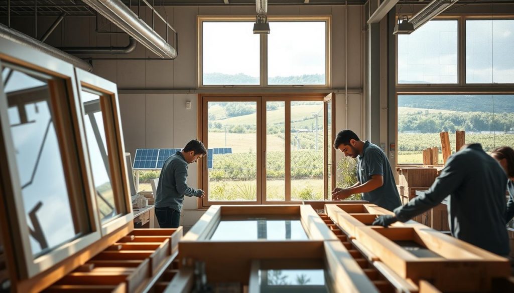 Nachhaltige Fensterherstellung