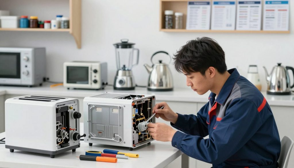 Elektrogeräte Wartung
