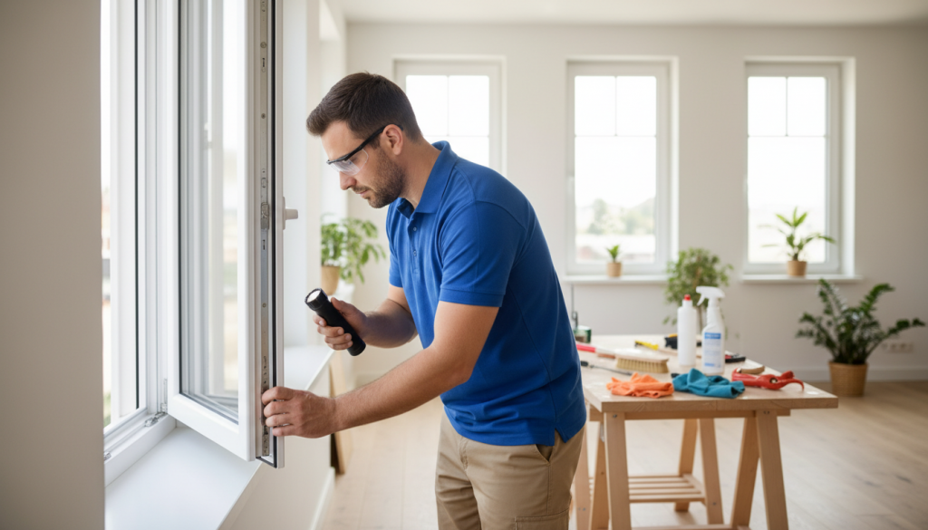 Fensterwartung