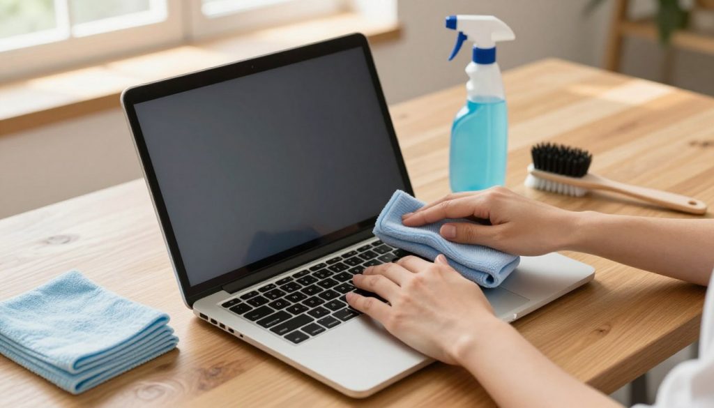 Laptop Reinigung