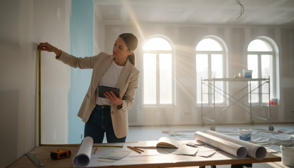 Masse Aufmass für Renovierungen