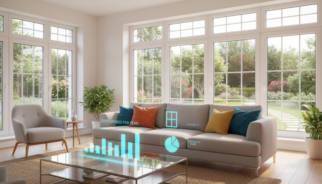 Preis-Leistungs-Verhältnis von Kunststofffenstern