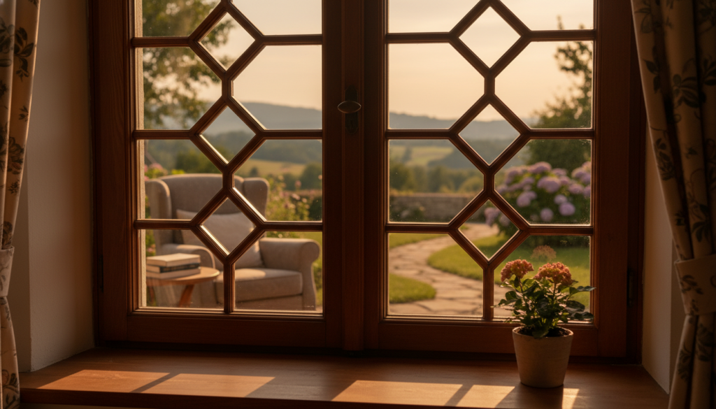 Sprossenfenster Sicherheit