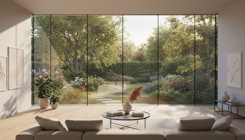 bodentiefe Fenster Glas