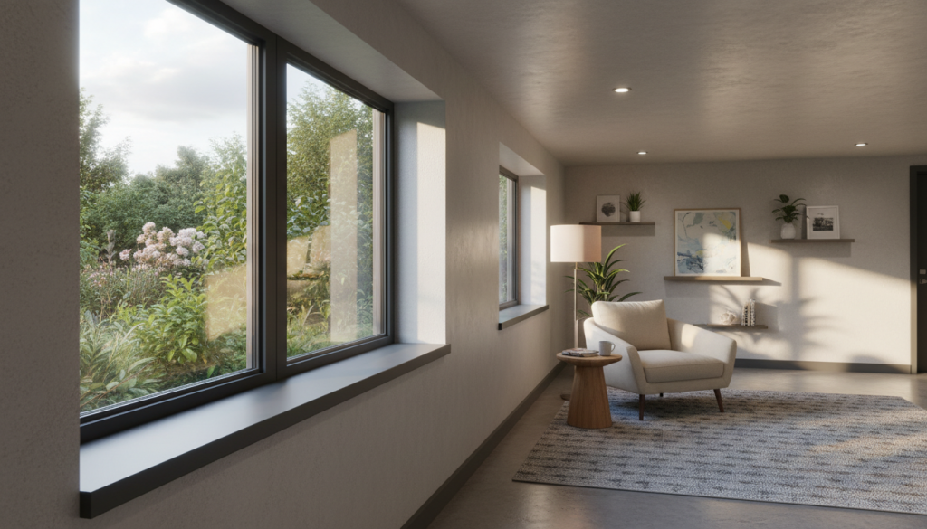 energieeffiziente Kellerfenster