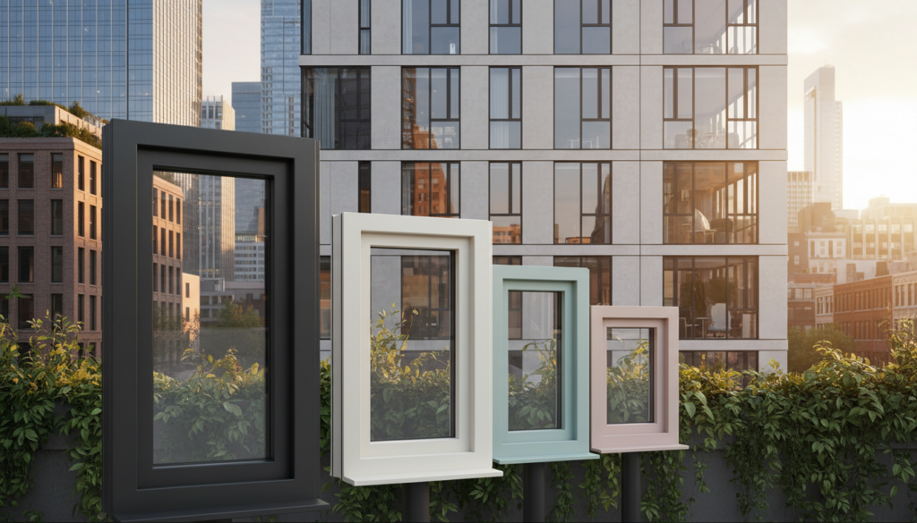 Moderne Farben & Dekore für Kunststofffenster