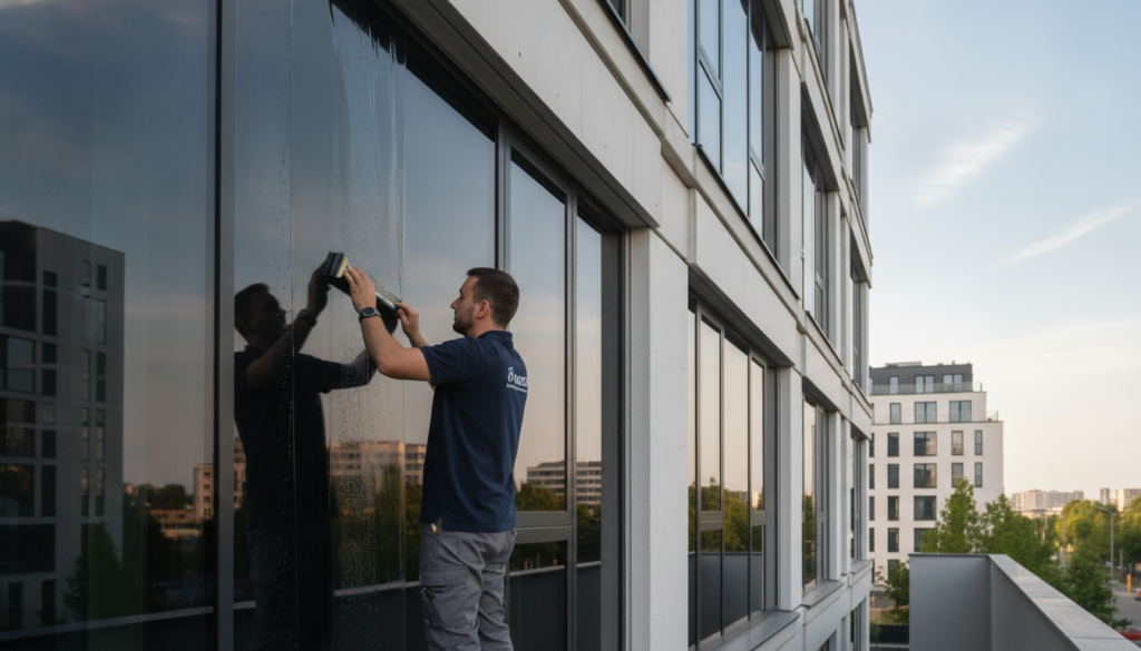 Fenster folieren