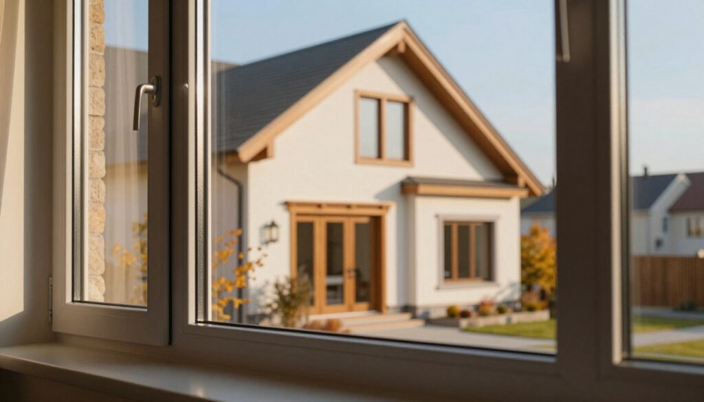 hochwertige Fenster mit Wärmeschutz